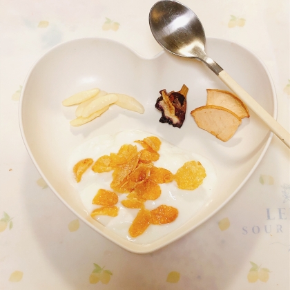 ドライいちじくヨーグルト