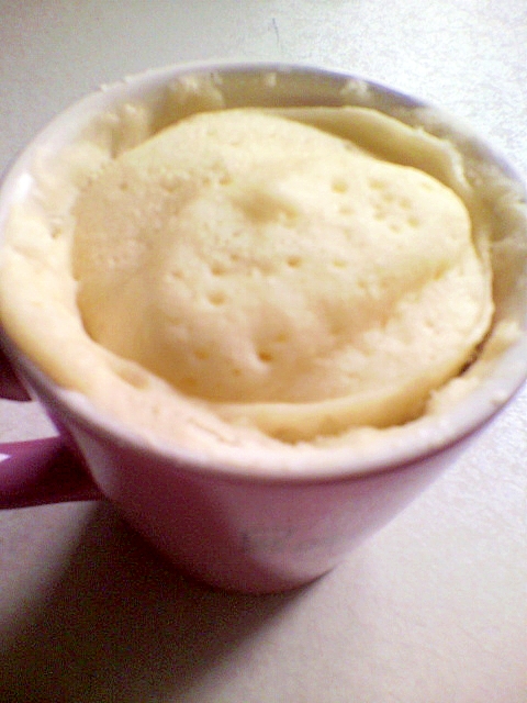 ホットケーキミックスでマグカップケーキ レシピ 作り方 By ムーミンママ24 楽天レシピ