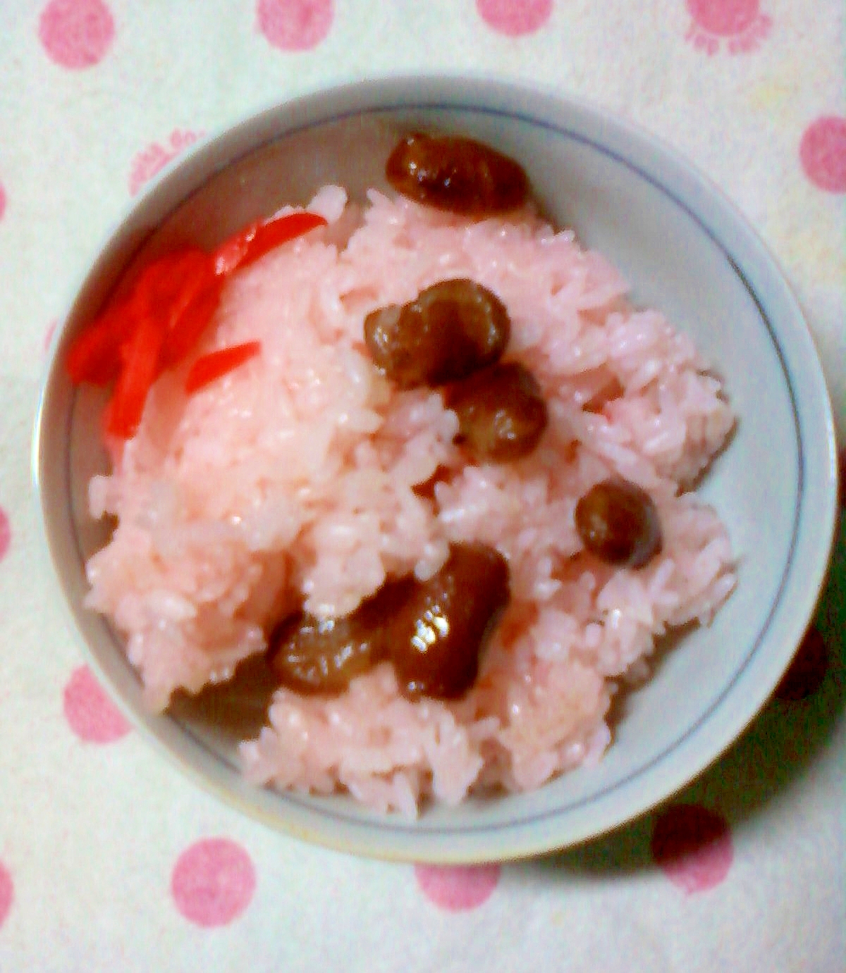 ☆これが普通の赤飯だと思っていた!☆甘納豆の赤飯☆