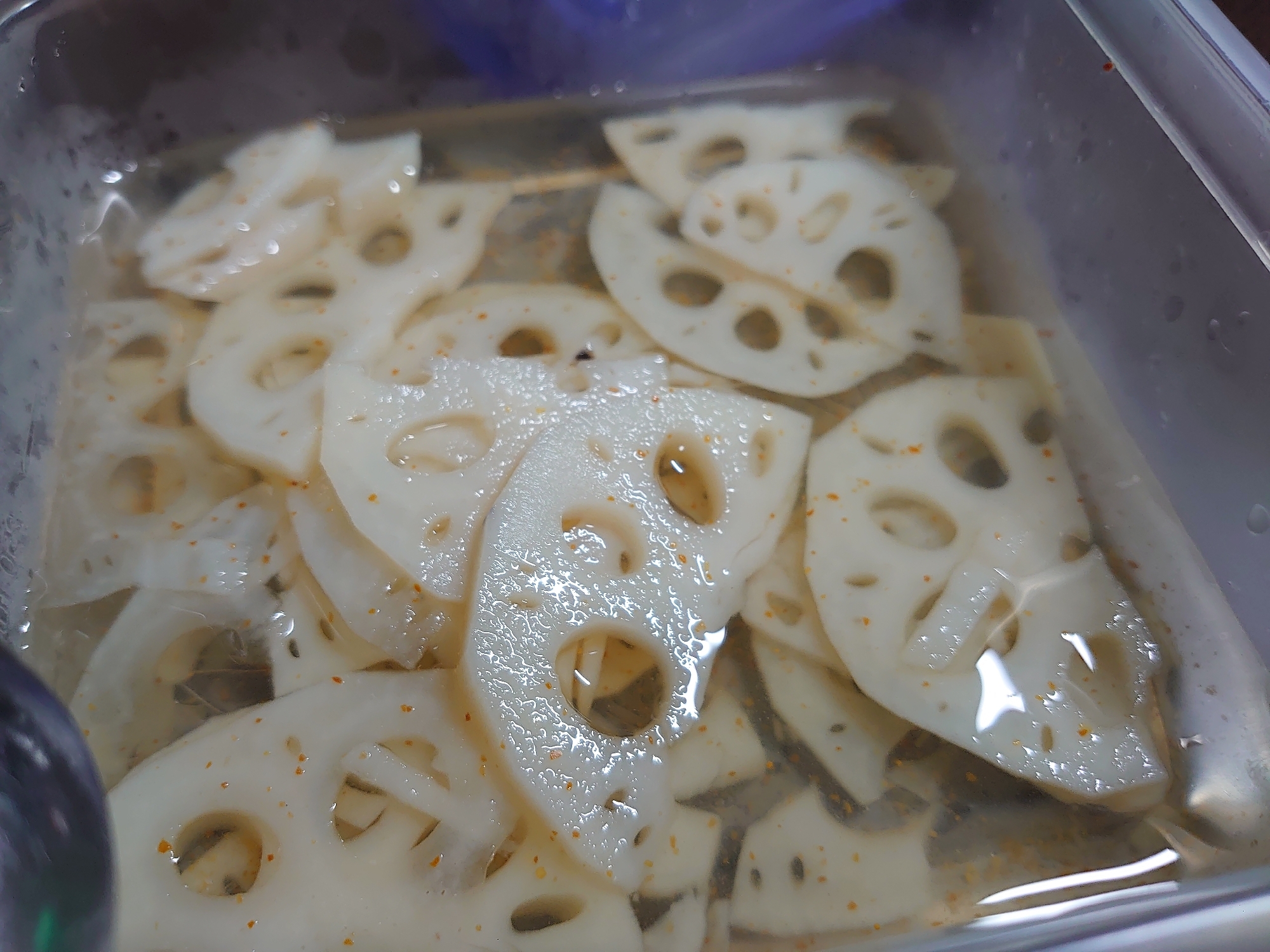 れんこん甘から常備菜