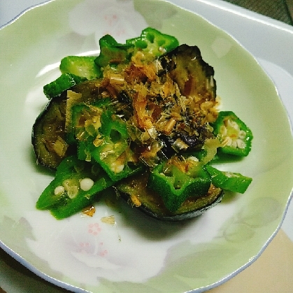 白だしで 茄子とオクラの茹でびたし レシピ 作り方 By Startrek 楽天レシピ