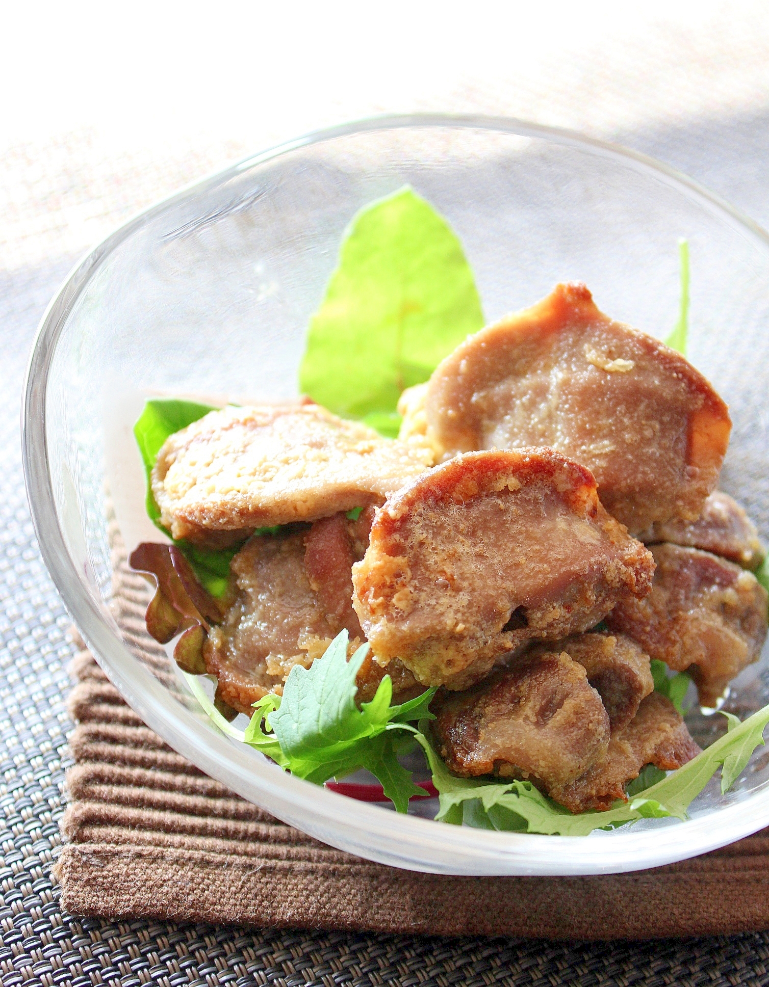 砂肝アヒージョのピーナッツ粉唐揚げ ノンフライヤー レシピ 作り方 By ラムちゃん1224 楽天レシピ 砂肝アヒージョのピーナッツ粉唐揚げ ノンフライヤー レシピ 作り方 By ラムちゃん1224 楽天レシピ