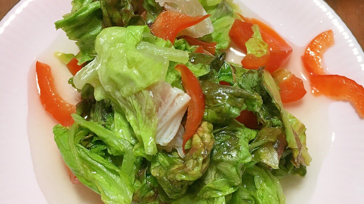 生ハムとサニーレタスとパプリカのマリネ レシピ 作り方 By Toku Jiro 0707 楽天レシピ 生ハムとサニーレタスとパプリカのマリネ レシピ 作り方 By Toku Jiro 0707 楽天レシピ