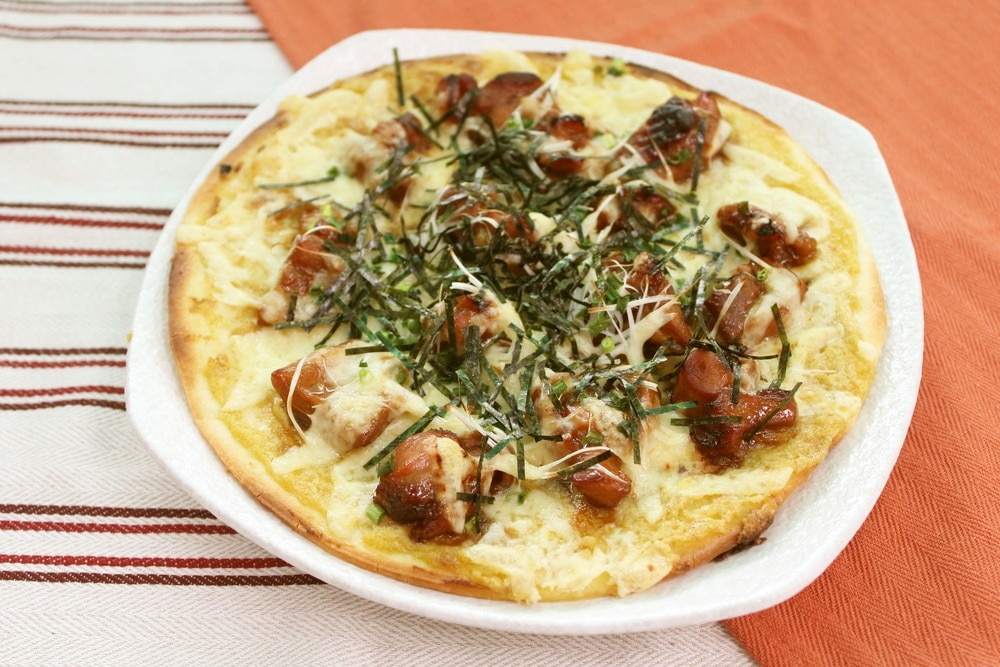 簡単！照り焼きチキン和風ピザ レシピ・作り方 by 沖縄調味料屋 赤
