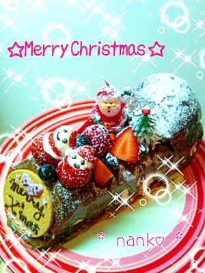 親子で楽しい☆★クッキーで作るクリスマスケーキ★☆