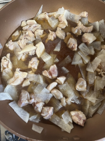 里芋と鶏肉の煮物♪