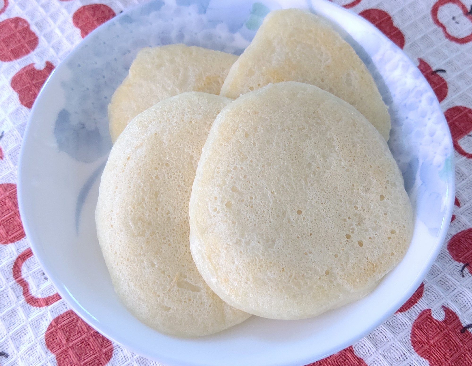 卵なし！米粉豆腐パンケーキ✿