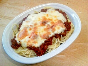 焼きパスタ（ミートソース）