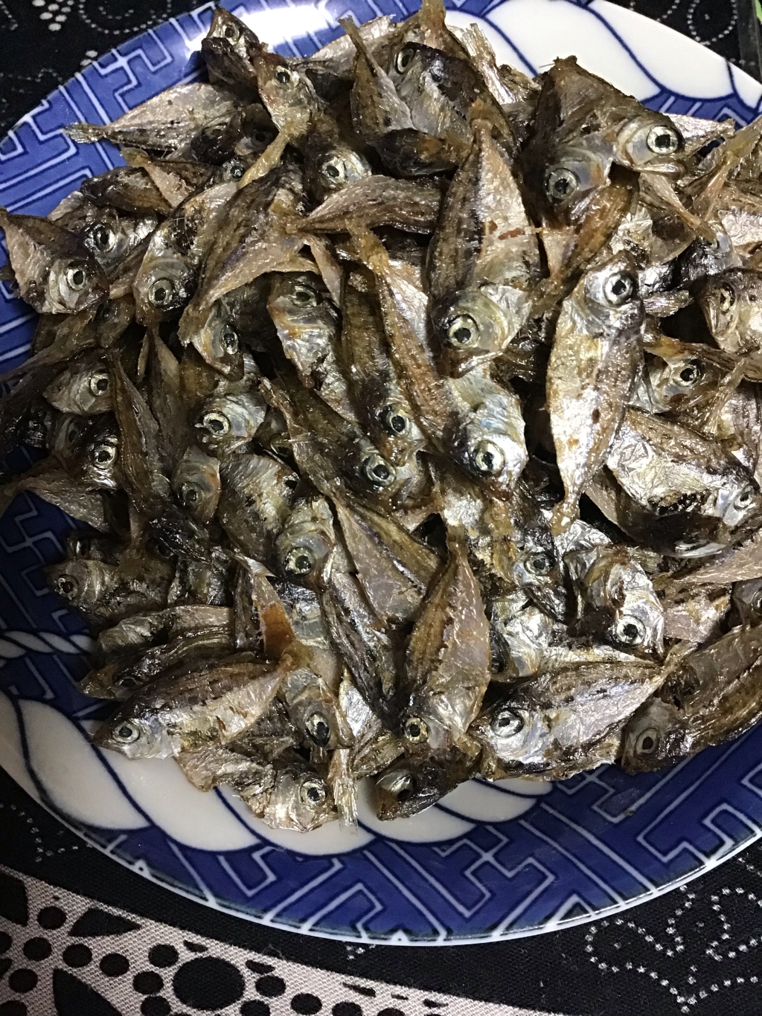 小魚の佃煮(このシロの稚魚)