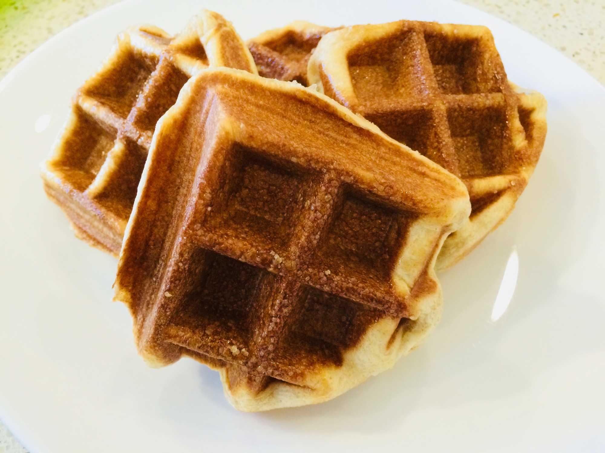 クリチ入り 全粒粉使用 ベルギーワッフル レシピ 作り方 By Masya0928 楽天レシピ