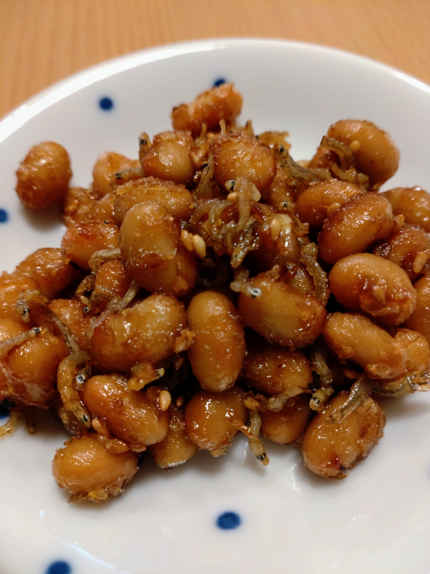 【作り置き★】大豆水煮缶で♪じゃこ豆☆【時短】