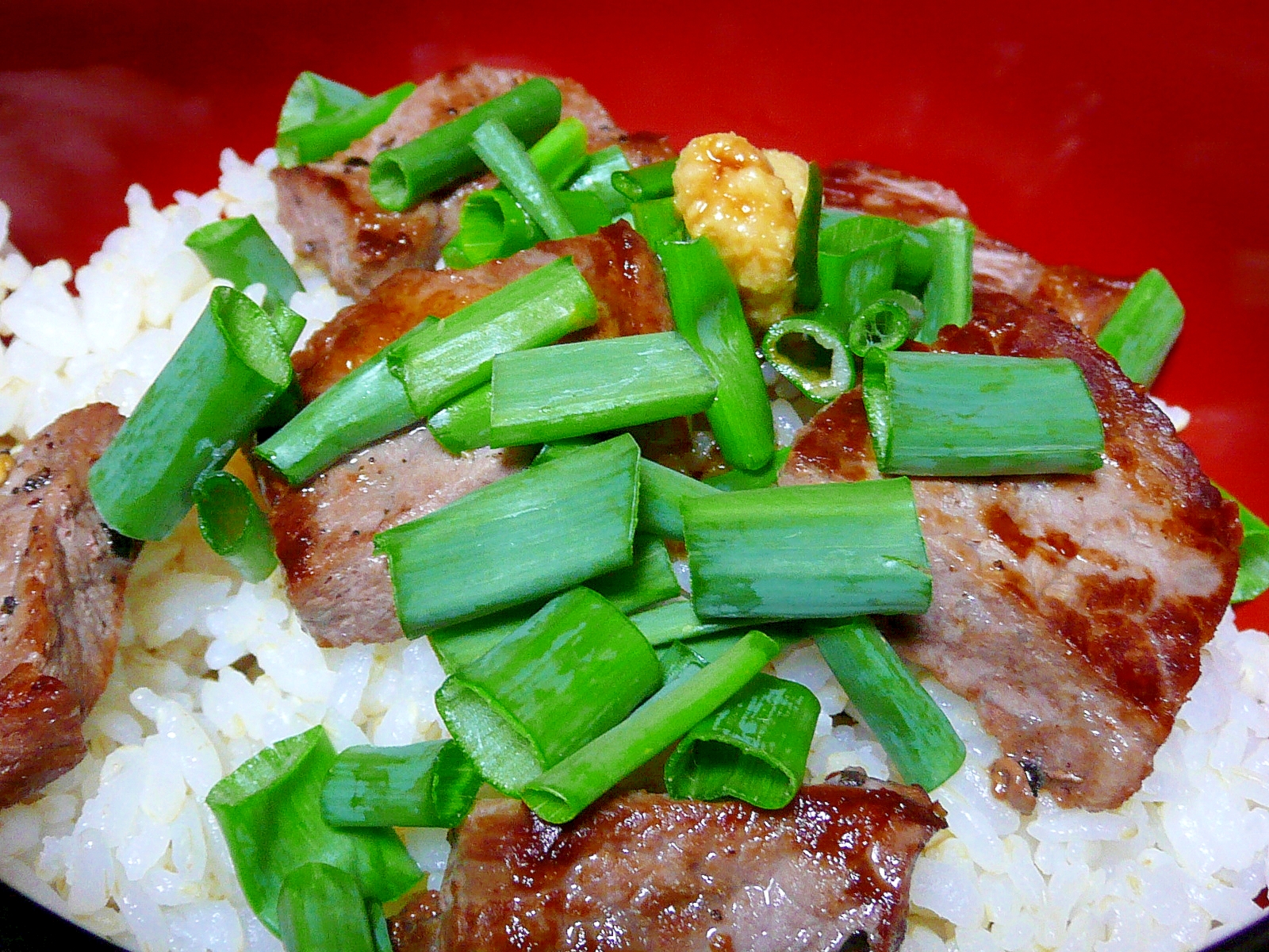 辛口ステーキ丼