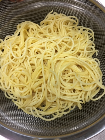 お鍋に入れるだけ☆スパゲッティの茹で方