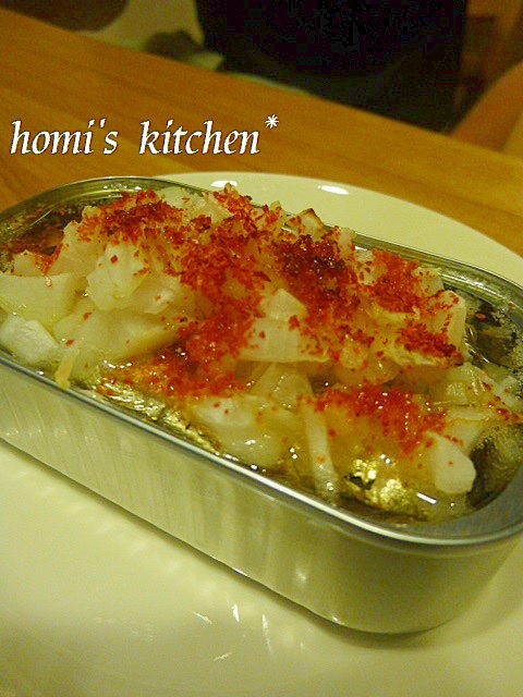 トースターでチン ピリ辛オイルサーディン レシピ 作り方 By ほぉみぃ 楽天レシピ