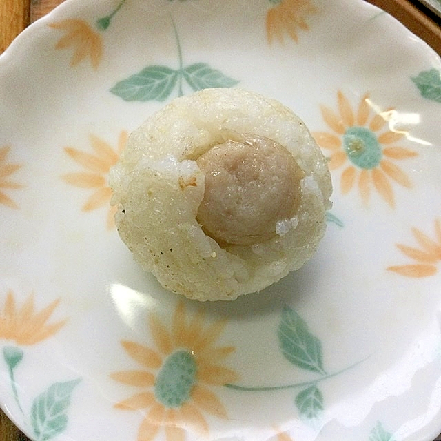 たこ焼き器で！ウインナーの焼きおにぎり