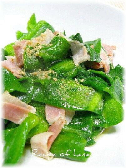 アイスプラントとベーコンの炒めもの レシピ 作り方 By はなまる子 楽天レシピ アイスプラントとベーコンの炒めもの レシピ 作り方 By はなまる子 楽天レシピ