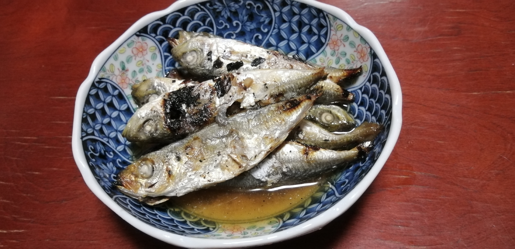 小アジの焼き南蛮漬け