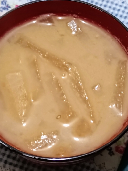 冷凍大根のお味噌汁✿