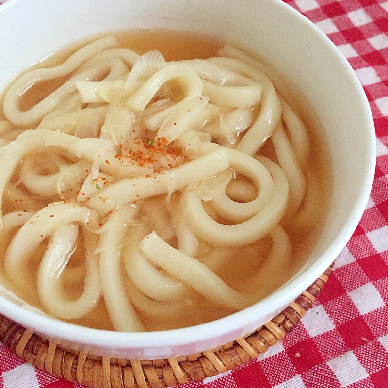 シンプル 温かいうどん レシピ 作り方 By Thank You Good Bye 楽天レシピ