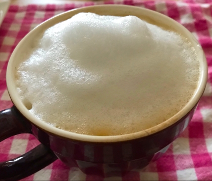 自宅で簡単★あわあわカフェラテ