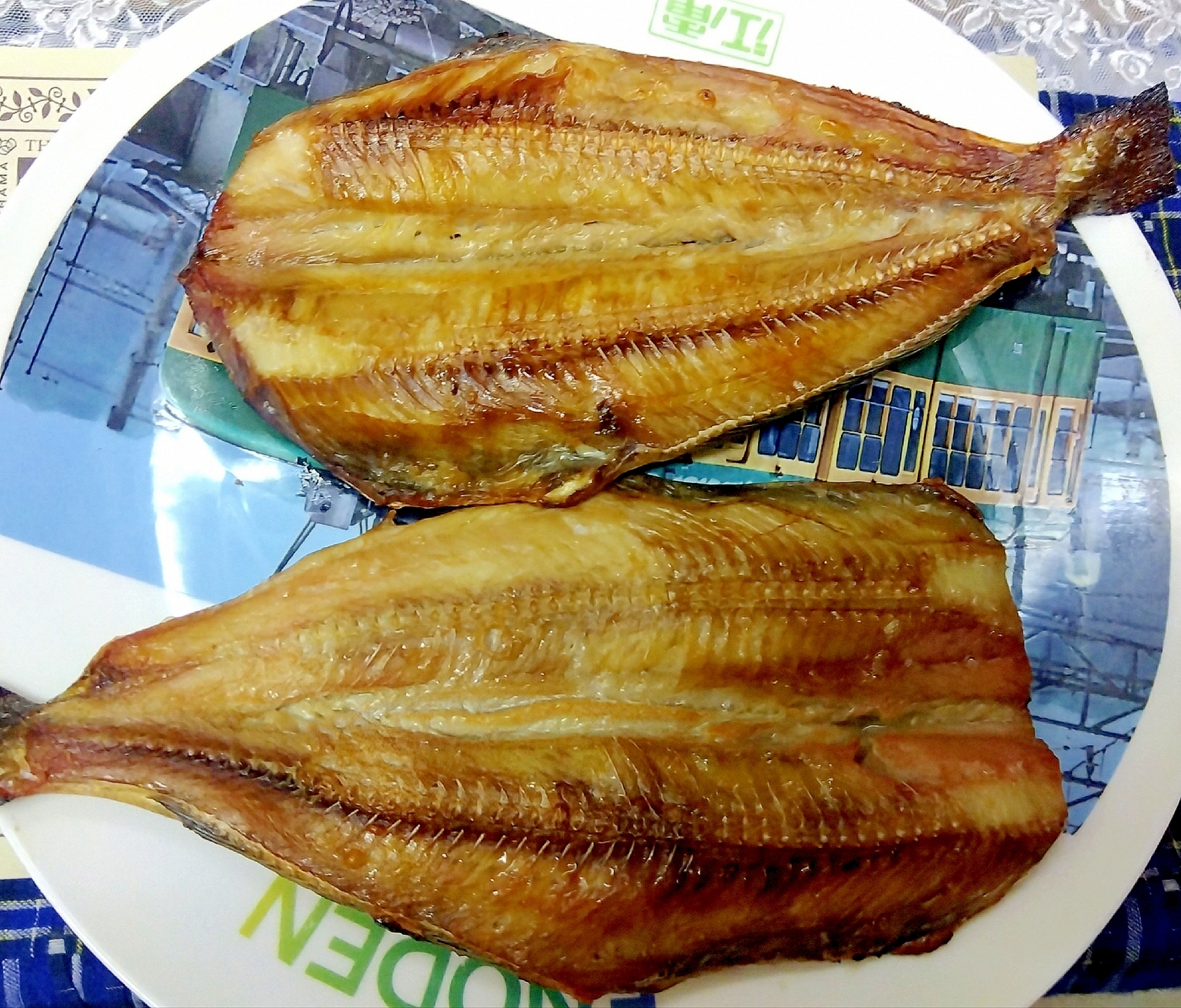 ホッケのフライパン焼き