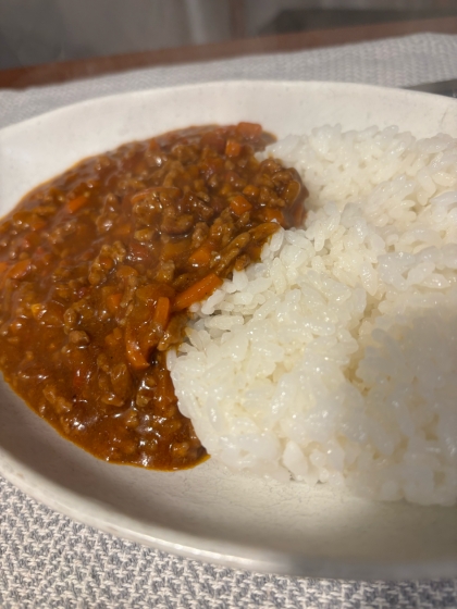 夏だ！トマト缶で簡単！キーマカレー