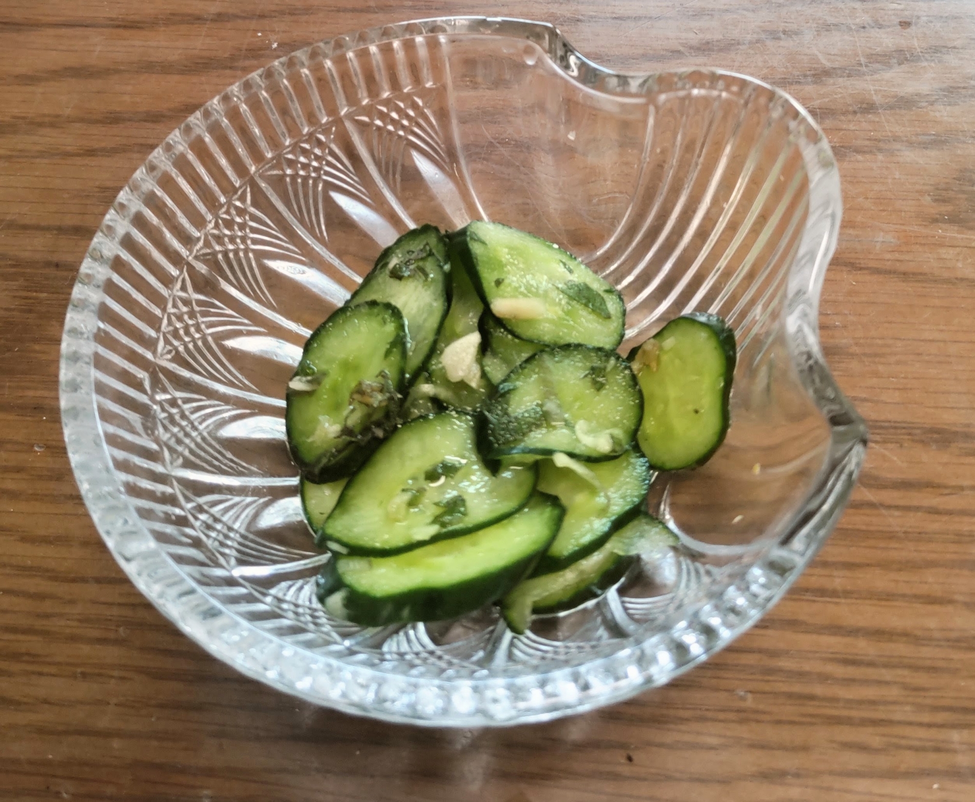 たっぷり薬味できゅうり漬け