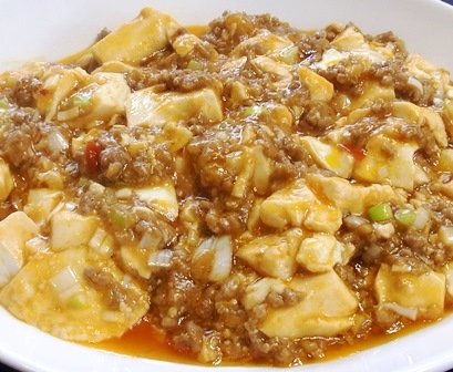 雪にんじん麻婆豆腐