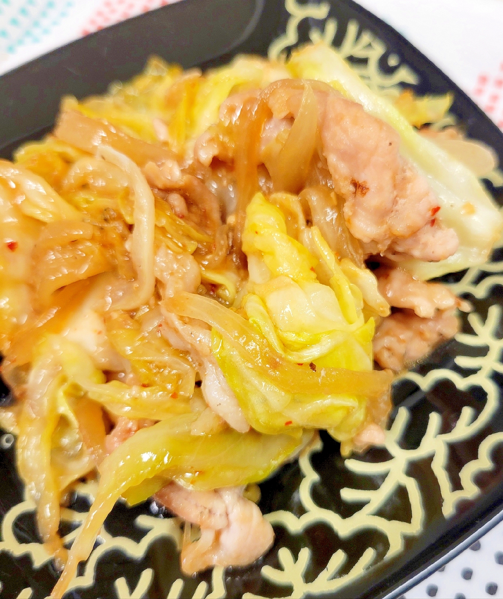 簡単(^^)回鍋肉♪味噌＆豆板醤のピリ辛炒め♪