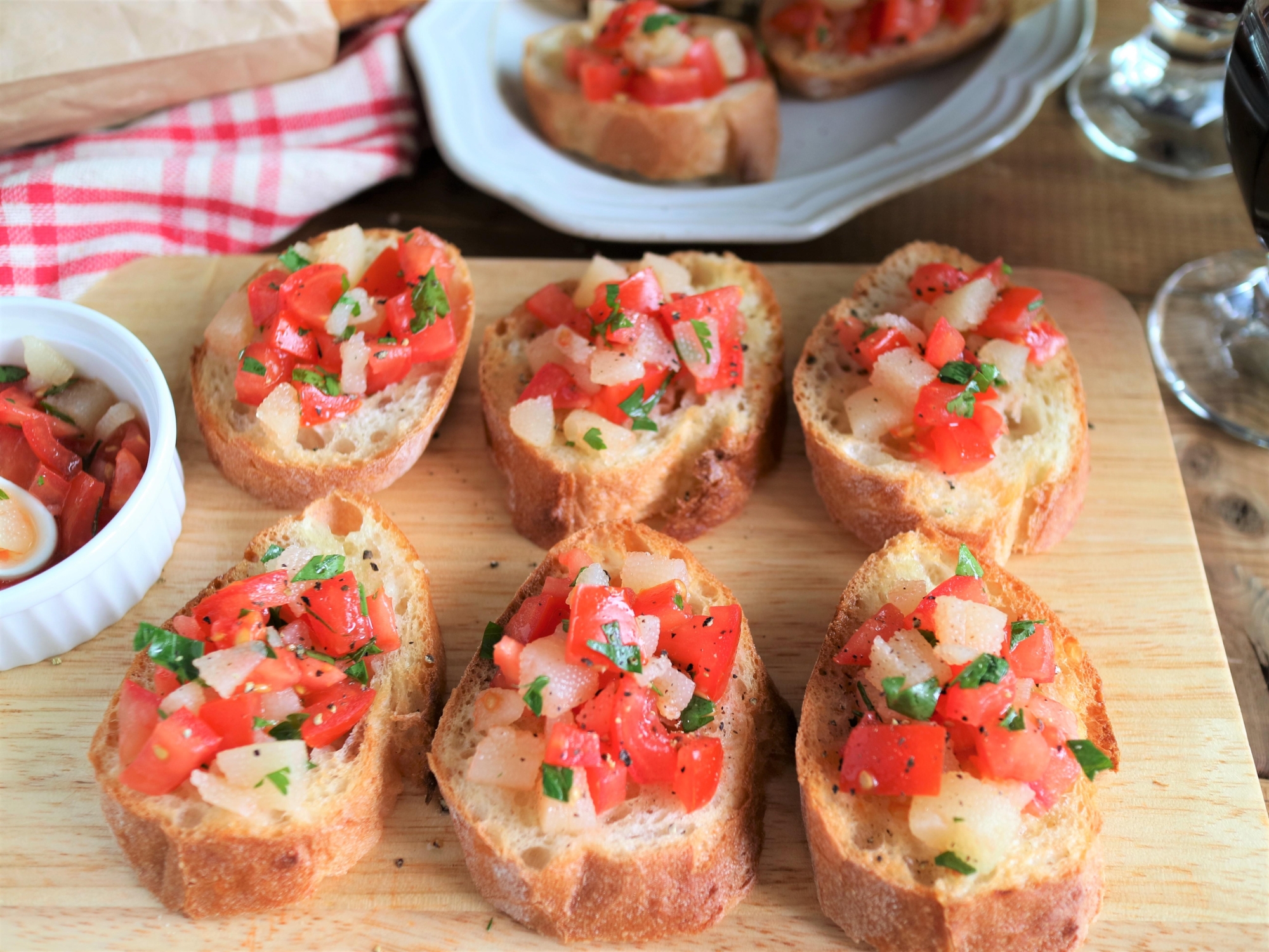 食感サイコー!数の子のブルスケッタ