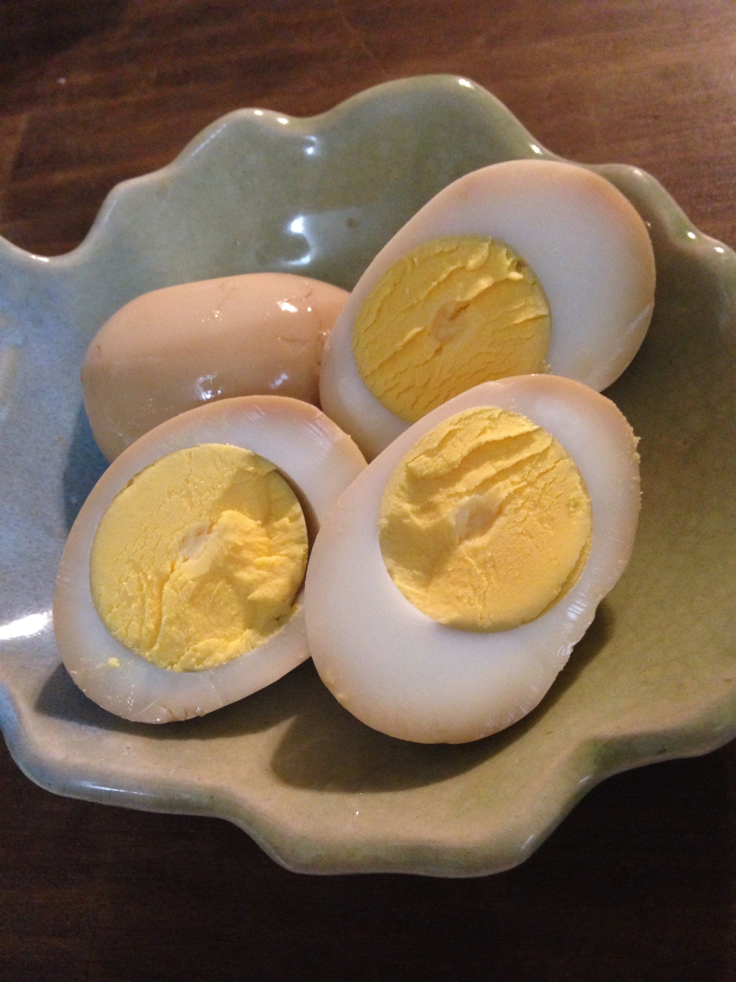 ゆで卵の生姜醤油煮