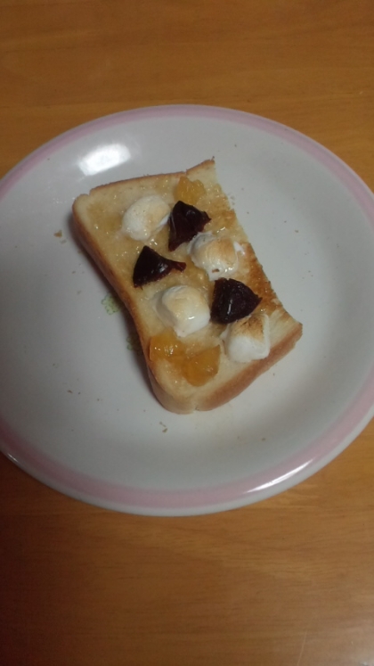 朝食にレーズンの代わりにプルーンで作ったよ♪リンゴジャムにマシュマロ美味しい❤旨ごち～
真央ちゃん引退しちゃうのかな・・まだまだ好調だから続けて欲しいね❤