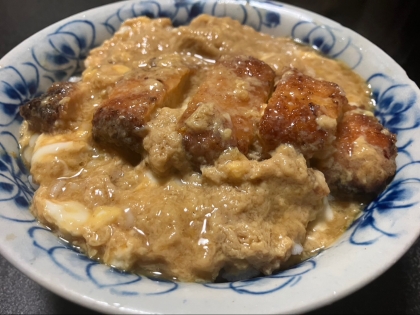 まるでお店の出来上がり♪卵とろとろカツ丼
