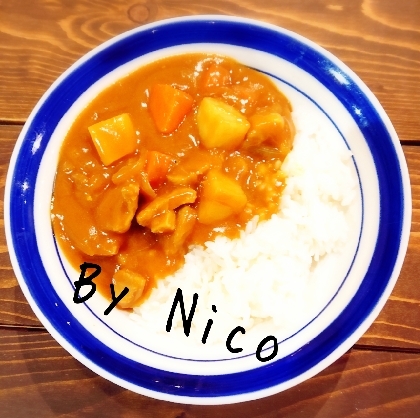 レトルト利用でトマトカレー