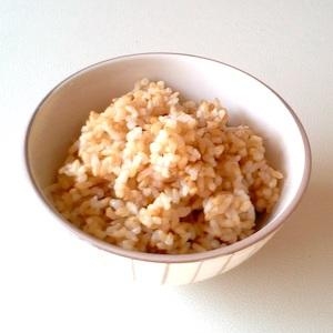 圧力鍋で玄米ご飯