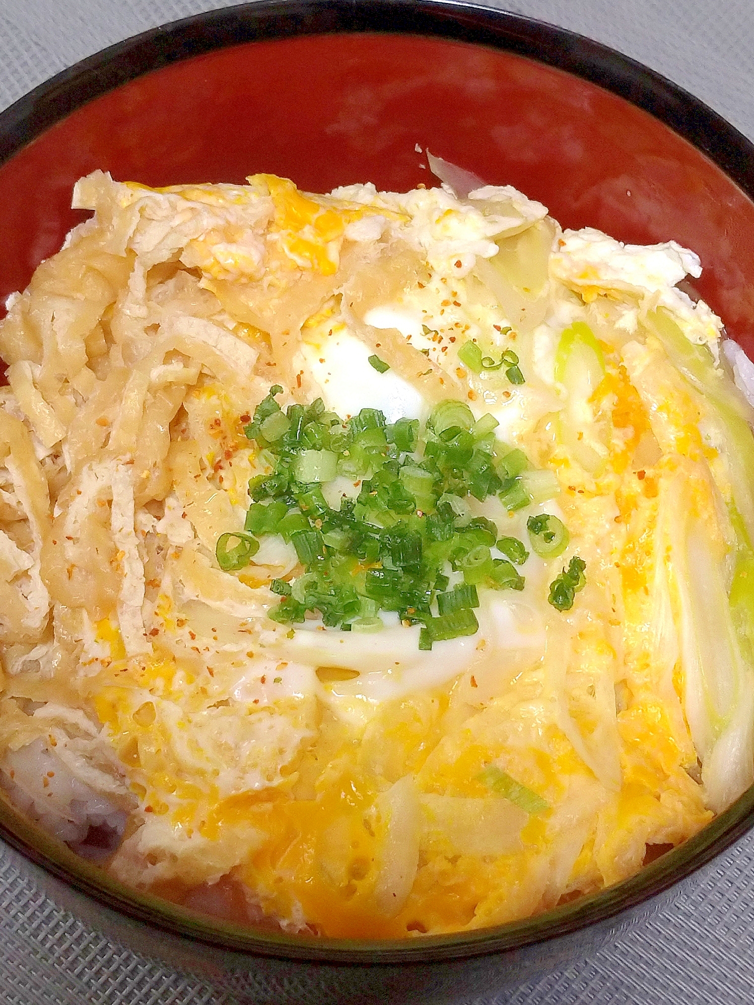 薄あげを使った★簡単玉子丼