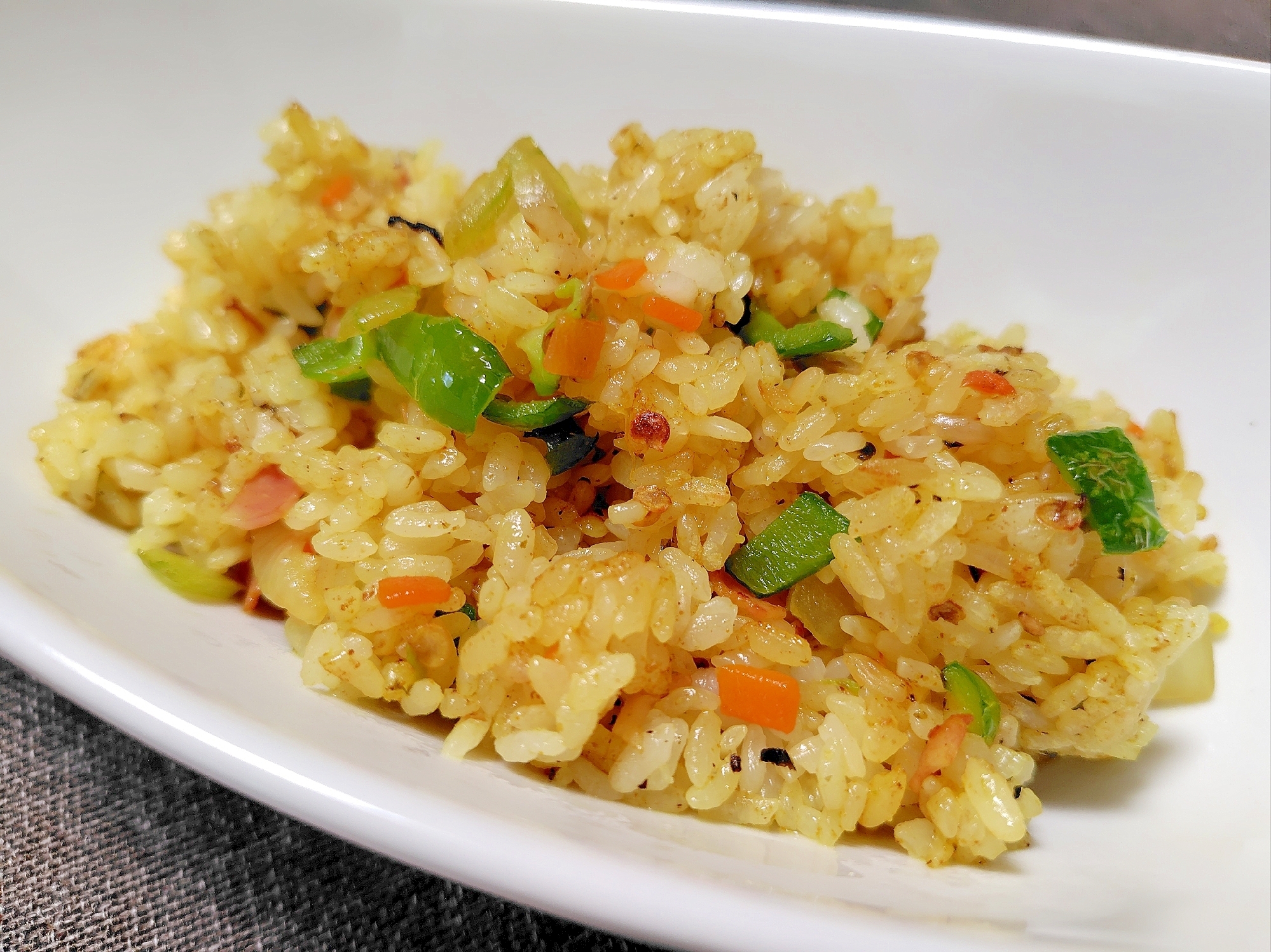 10分で！夏に食べたい　スパイスカレー炒飯
