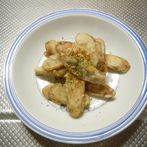 ごぼうの揚げ焼き