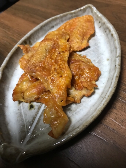 低糖質☆鶏皮せんべい・鶏油