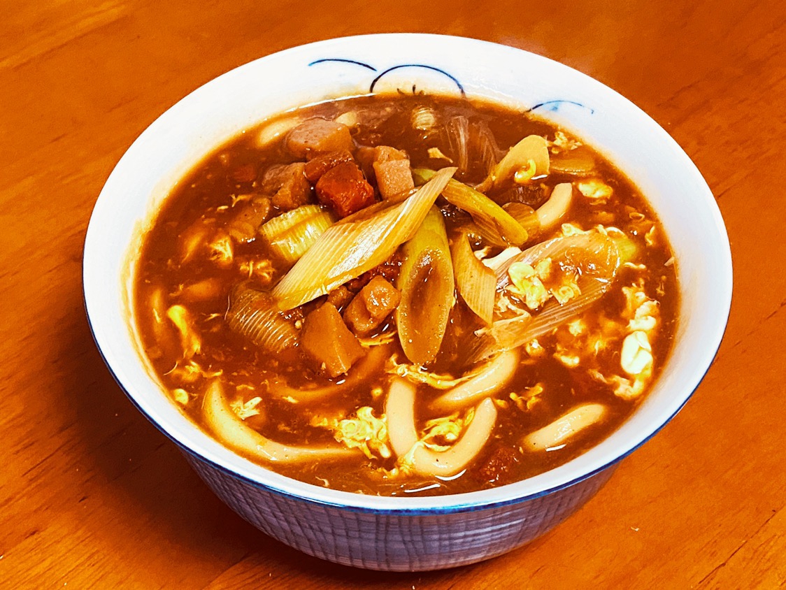 レトルトカレーうどん