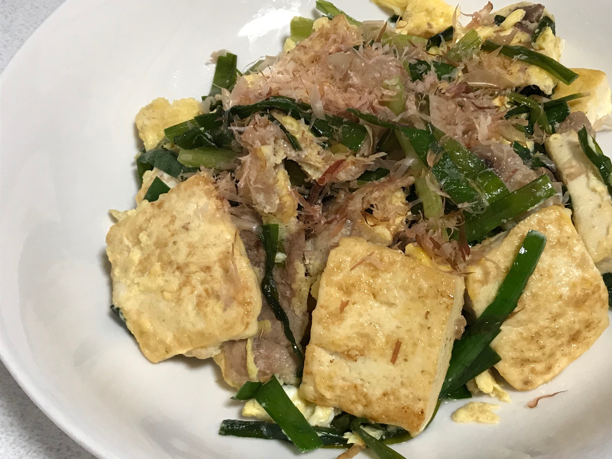 予想外の美味しさ 高野豆腐でマーミナーチャンプルー レシピ 作り方 By ひーじゃーまん 楽天レシピ