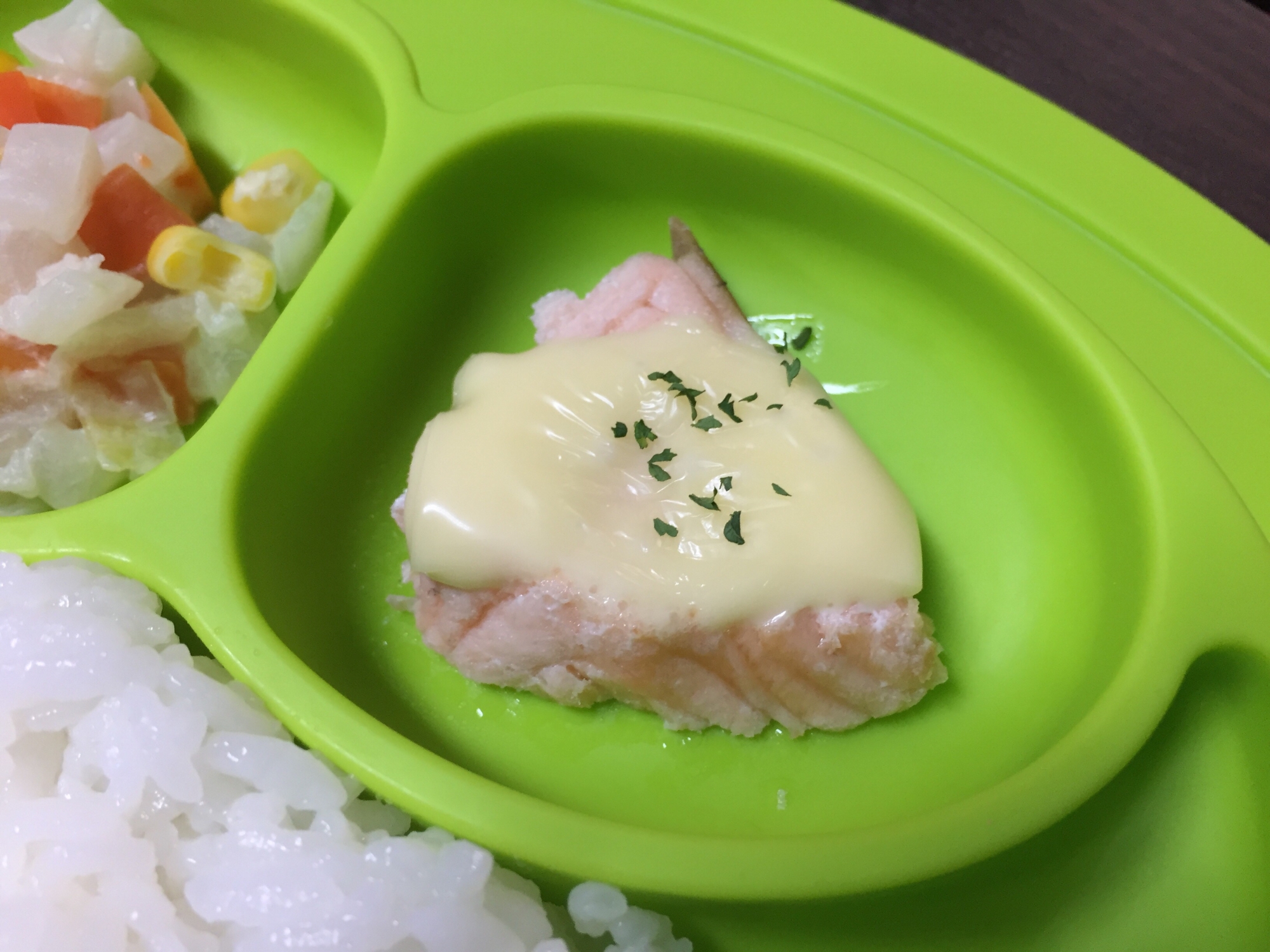 【離乳食 完了期】鮭チーズ