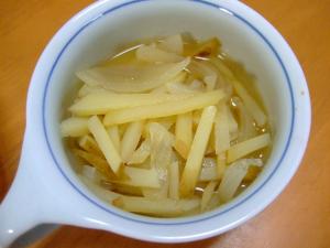 じゃがいもと玉ねぎのスープ