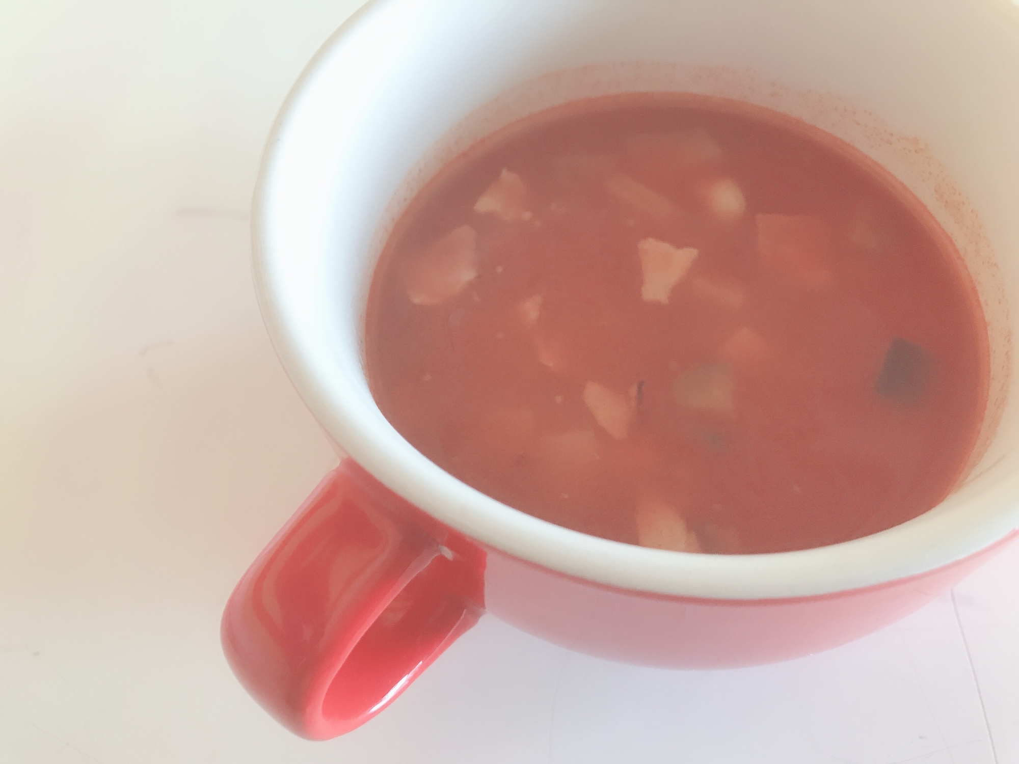 【節約】【簡単】なすトマトのコンソメスープ