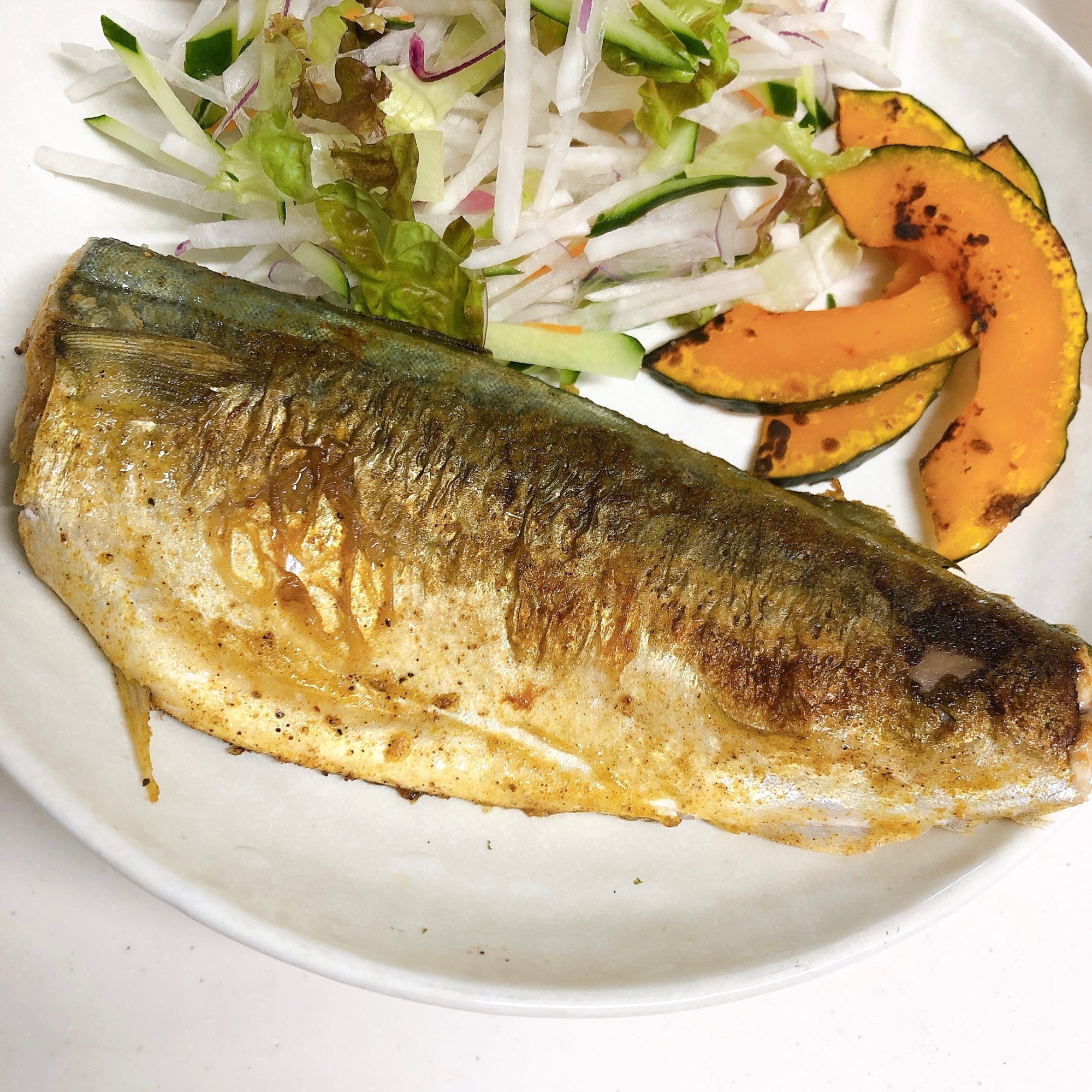 食欲増進！さばのカレー焼き