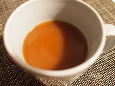 これも黒豆麦茶でノンアルであつかましく！お茶の味って違いますよね。生姜の皮の寒天は見間違えかなぁ？この曖昧さがレポの大幅にズレに繋がっていくのであります
