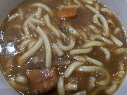 超簡単カレーうどん