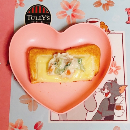 ランチに良いですねෆ˚*ෆ(´ ᎑ `⑉︎)ෆ˚*とても美味しかったです‎♡素敵なレシピありがとうございますෆ