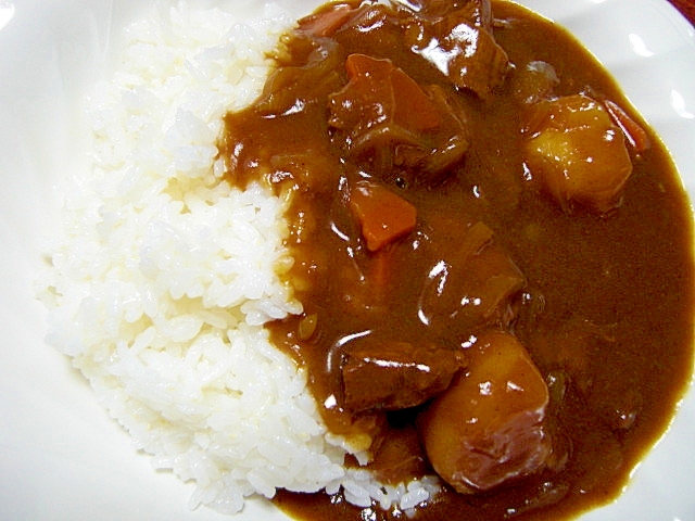 ゴロッとジャガイモ入りカレー