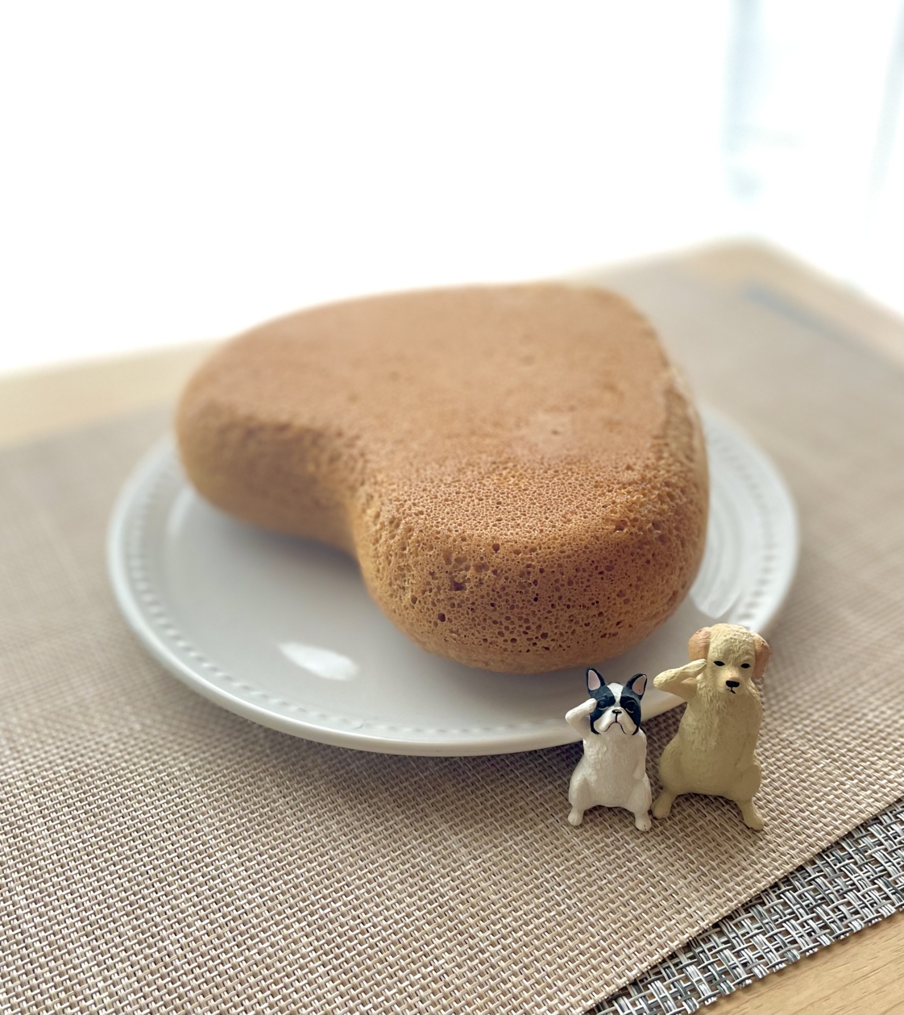 炊飯器で作る…全粒粉きな粉ケーキ♡